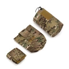 Boş Şarjör Torbası Katlanır Tip Multicam