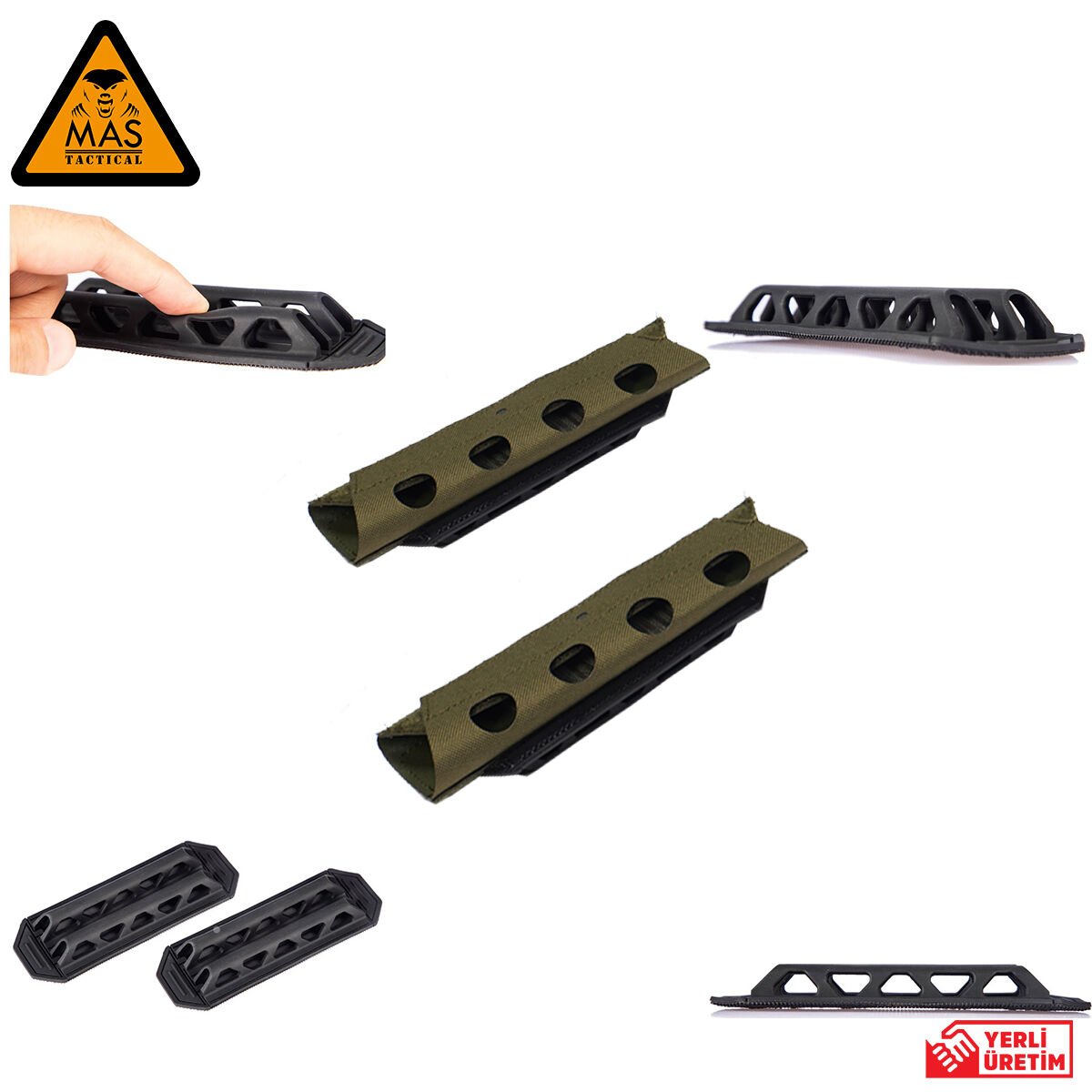 Omuz Pedi+Kauçuk Destek Haki