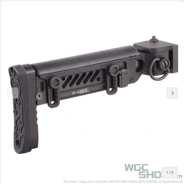 5KU PT-5 Style Folding Stock for Marui AKM GBB Airsoft