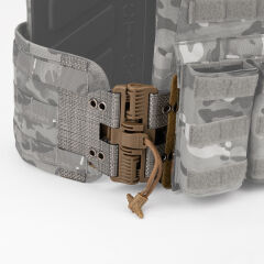 Mas Tactical® Tegris Yan Panel Hızlı Söküm Tokalı Gri/Tan