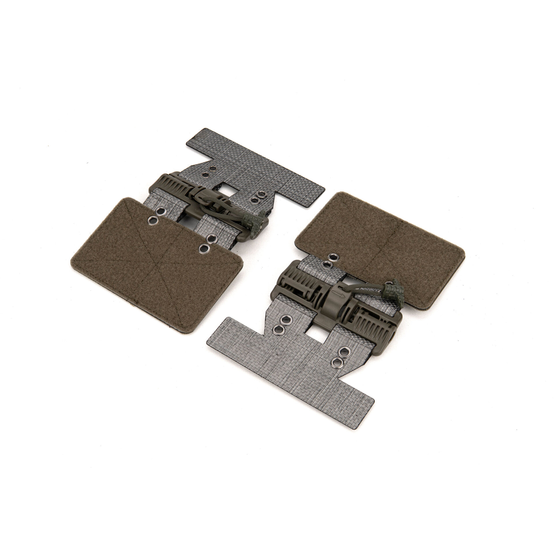 Mas Tactical® Tegris Yan Panel Hızlı Söküm Tokalı Gri/Haki