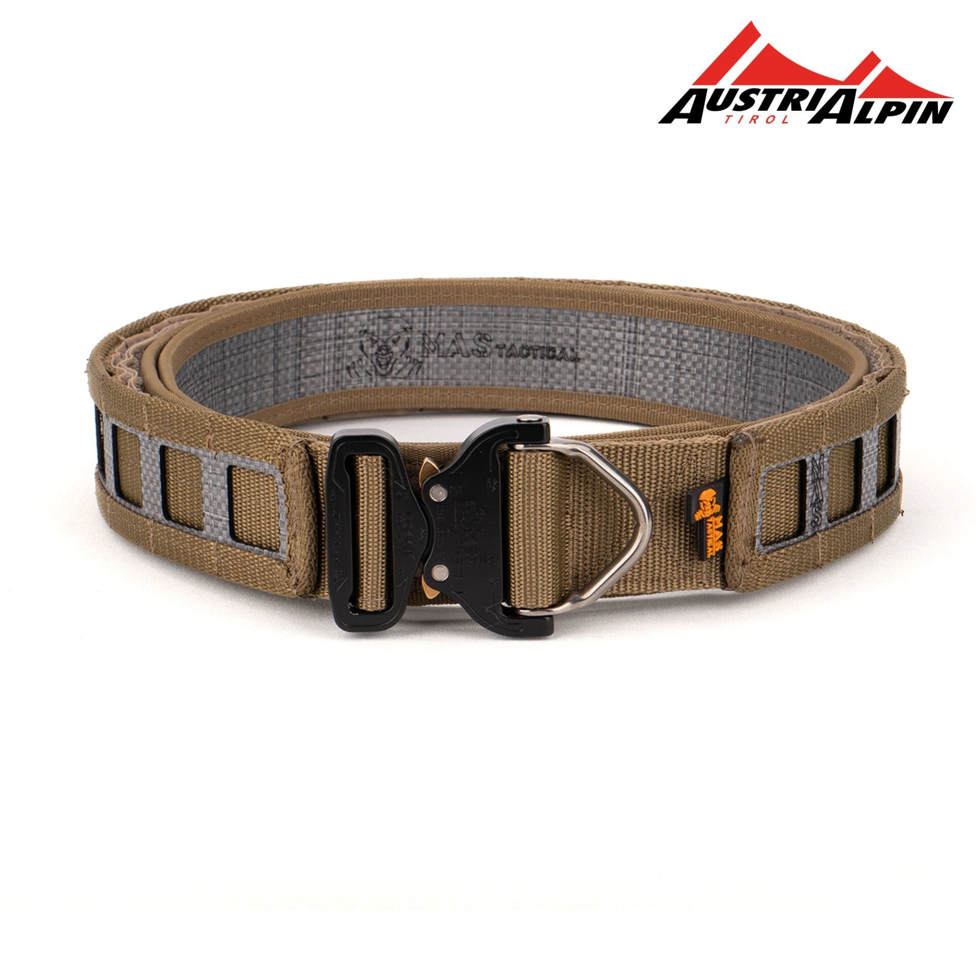 Mas Tactical® Görev Kemeri 6167 Tegris/AustriAlpin D-Tokalı 50mm Tan Rengi
