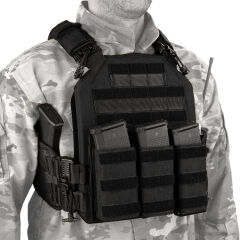 Mas Tactical® Plaka Taşıyıcı 6094 Siyah Gen2