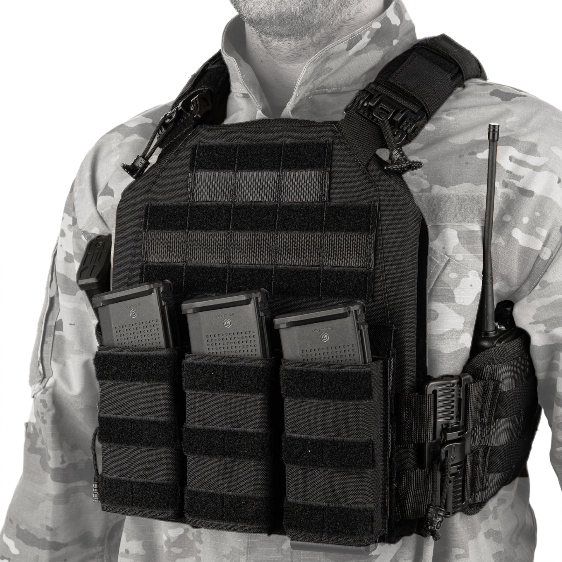 Mas Tactical® Plaka Taşıyıcı 6094 Siyah Gen2