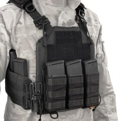 Mas Tactical® Plaka Taşıyıcı 6094 Siyah Gen2