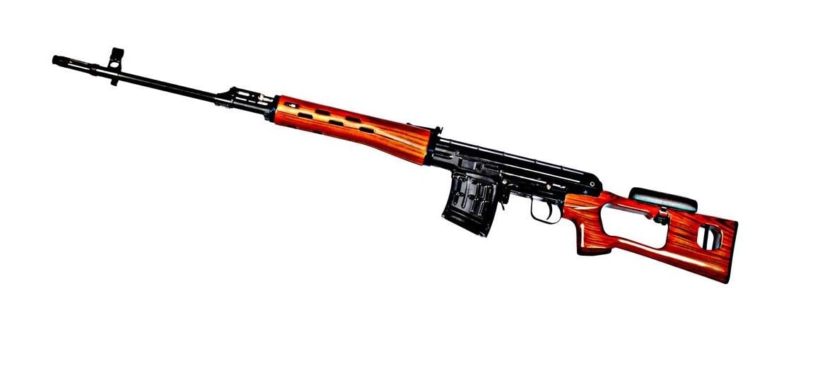 WE ACE VD ( SVD ) Sniper GBB Rifle ( Aluminum Receiver / Plastic Imitation Wood ) WE-R-AD002