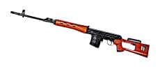 WE ACE VD ( SVD ) Sniper GBB Rifle ( Aluminum Receiver / Plastic Imitation Wood ) WE-R-AD002