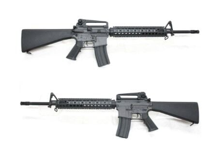 CYMA M16A4 M5RAS Full Metal AEG BK CM009A4BK